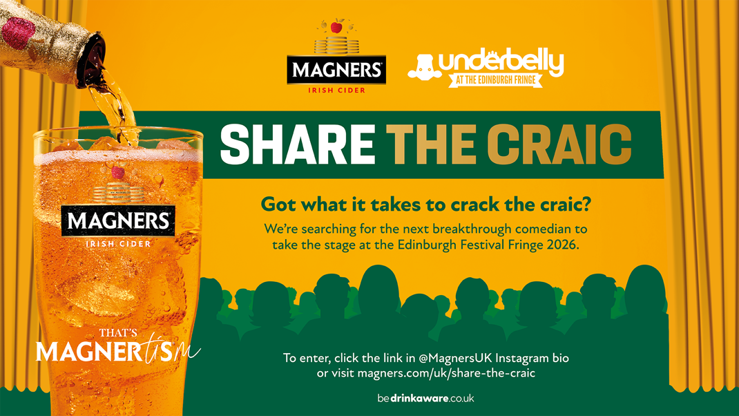 MAGNERS Cider – Share the Craic Comedy Competition Heats