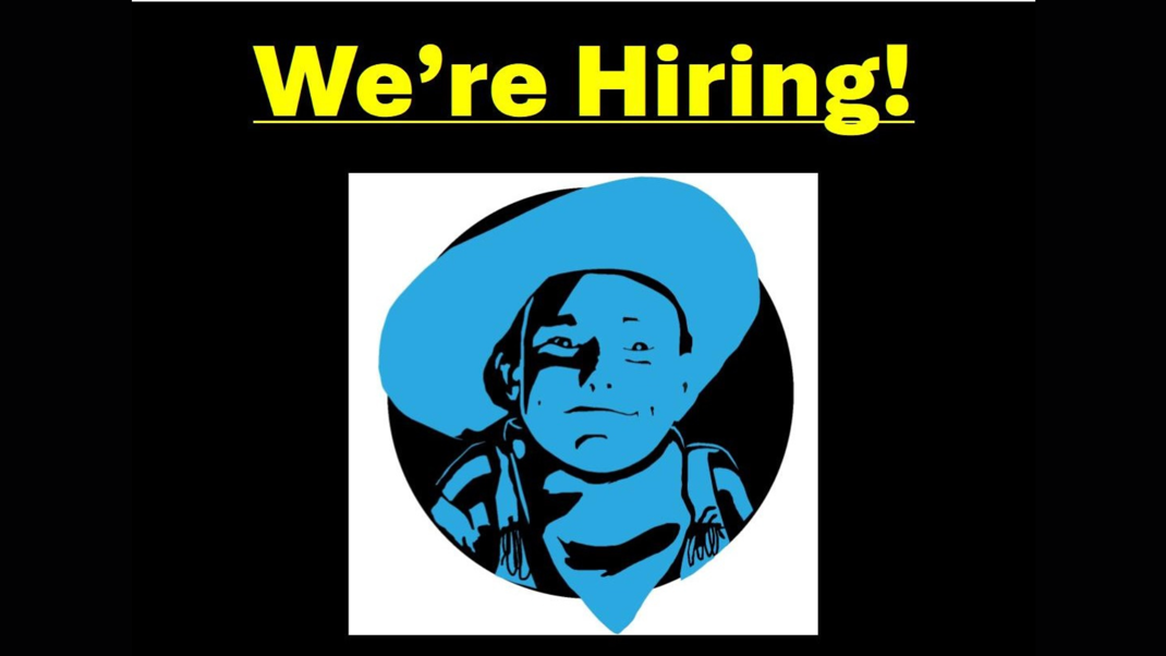 We're Hiring!