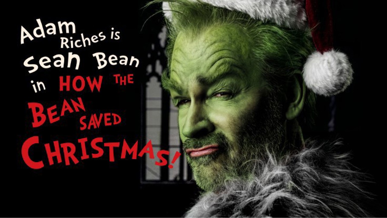 Adam Riches IS Sean Bean IN ‘How the Bean Saved Christmas’