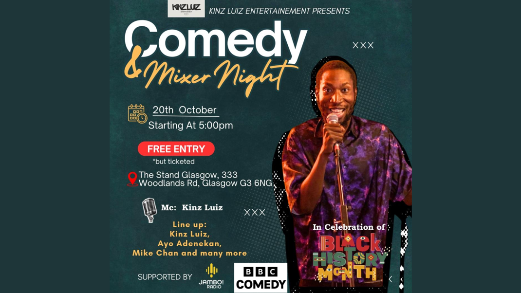 Comedy Night in Celebration of Black History Month