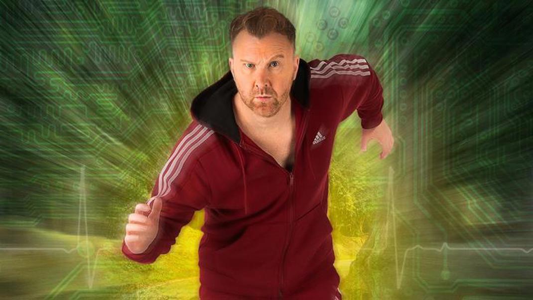 JASON BYRNE: THE IRONIC BIONIC MAN