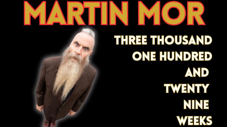 Martin Mor: Three Thousand, One Hundred and Twenty Nine Weeks