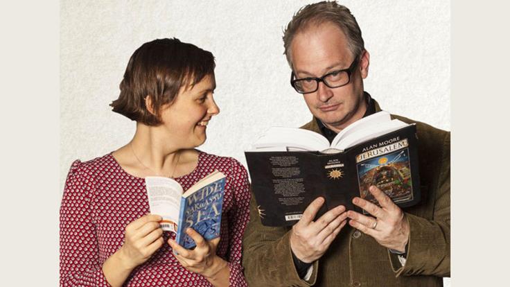 Robin Ince and Josie Long